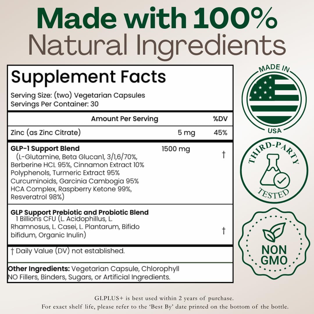 GLP-1 Support Supplement – Natural Hunger & Metabolism Balance