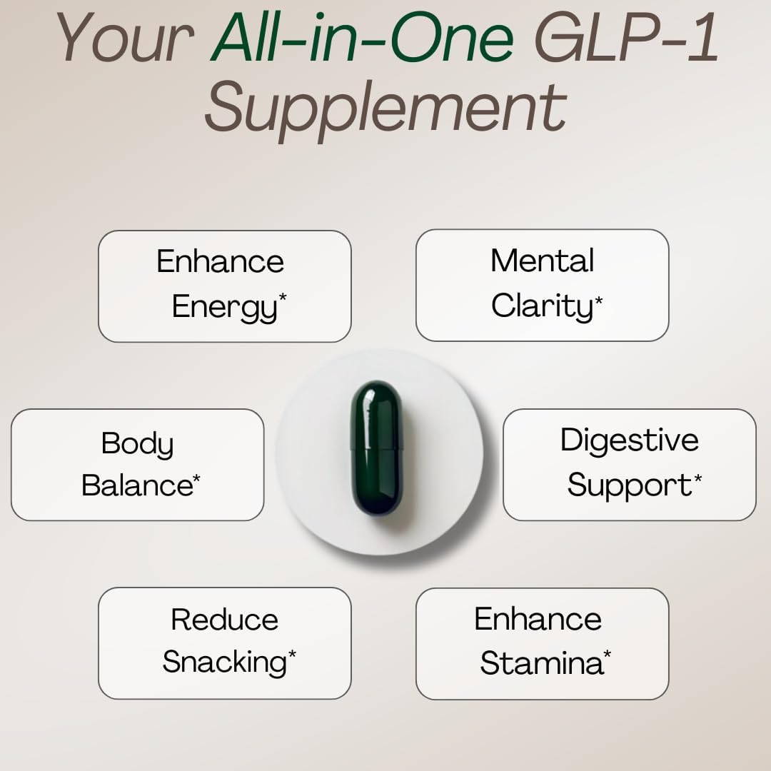 GLP-1 Support Supplement – Natural Hunger & Metabolism Balance