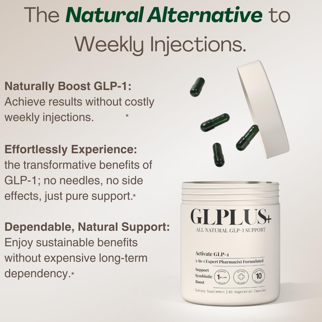 GLP-1 Support Supplement – Natural Hunger & Metabolism Balance